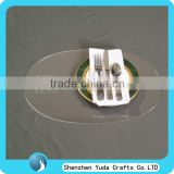 Simple acrylic tableware tray, plexiglass display tray, acrylic serving tray
