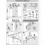 Simple Design Sliding Wood Barn Door Hardware Rustic Black Barn Track thumbnail-6