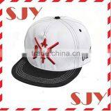 Mens Letter Embroidery Fitted Flat Bill Hats Cool Snapback Hip Hop Cap thumbnail-3