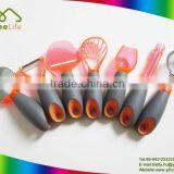 Promotional plastic cooking utensils set Colorful Kitchen Gadgets