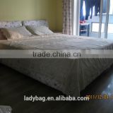 240x260 100%linen handmade bedsheet