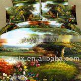 2014 High Quality New Design 100% Cotton 3D Duvet Cover Reactive Printed