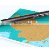 Factory Directly Selling Travel Scratch Map thumbnail-6