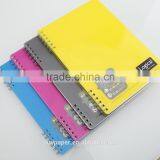 a4 Plastic Cover Spiral Notebook Plastic Binding thumbnail-5