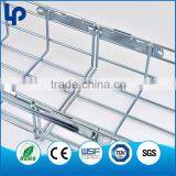 IEC61537 Tested Galvanized Wire Mesh Cable Tray Bright Color thumbnail-2