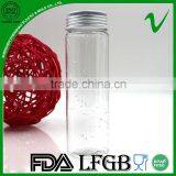 Hot Sale Clear Empty 250ml Plastic Juice Bottle With Tamper Proof Lid
