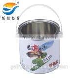 2.5L Round Tinplate Galvanizing Pail thumbnail-4