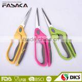 SS13011G -2016 New Style and Design 8" Sewing Scissors With Colorful Plastich Handle thumbnail-1