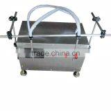 Stainles Steel Semi Automatic Electric Double Nozzle Engine Oil Filler Shampoo Filling Machine Liquid Soap Filling Machine thumbnail-2