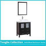 Espresso Bath Vanity Set White Phoenix Stone Top Porcelain Vessel Sink thumbnail-1