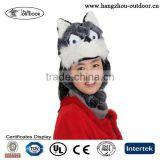 2015 Wolf Animal Faux Fur Animal Hat thumbnail-1