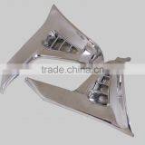 Chrome Saddlebag Scuff Covers Trims For Honda GL1800 GOLDWING 2001-2011 New thumbnail-1