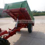 Hot Sale Euro Style Agtrilculture Tractor Use Hydraulic 2 Ton, Farm Tipping Trailer, Rear and Side Tipping With CE Certification thumbnail-2