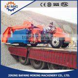 Two Bucket Automatic Feeding Concrete Spraying Car