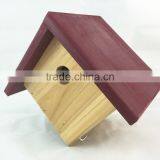 Simple Small Wooden Bird's Nest,FSC Wood Bird House thumbnail-3