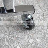 Vivinature 50 Pairs Rolling Shoes Rack and Chrome Shoes Tower thumbnail-4