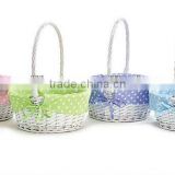Beautiful Handmade wicker easter basket wholesale