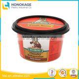 425g Food Grade Material PP Peanut Sauce Container, Disposable Plastic Sauce Cup With Lid thumbnail-1
