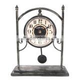 Cheap!!! Round Small MDF Table Clock Small Wooden Table Clock thumbnail-4