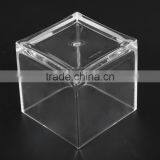Plastic Acrylic Square Storage Box thumbnail-2