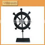 New Design Antoque Wooden Home Round Decoration Cheap Table Base Craft for Sale thumbnail-1