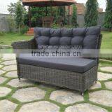 2014 New Style Outdoor Garden Plastic Flat Rattan Sofa Set thumbnail-3