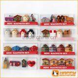 Germany Souvenir Fridge Magnet Custom 3D Resin Magnet Miniature Cuckoo House thumbnail-1