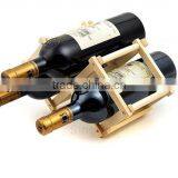 Hot Sale Natural-coloured Make Wood Wine Rack for Sale thumbnail-2