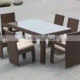 Original Outdoor Fashionable Rattan Dining Set thumbnail-1