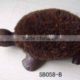 Cast Iron Turtle Shoe Brush thumbnail-1