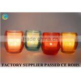 Double Egg Cup Glass Candle Holder for Wax thumbnail-5