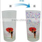 2016 New Item Cheap Price Change Color Glass Cup thumbnail-3