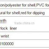 DDSAFETY High Quality Construction Safety Working Pvc Gloves thumbnail-4