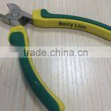 BERRYLION 6'' Wire Cable Cutter Diagonal Cutting Pliers With Dual Colors Design thumbnail-1