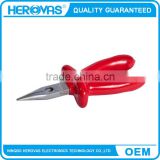 Pliers carbon steel cutting crimping function, Cr-V mini multi flat nose pliers