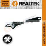 Black Finished Quick Flexible Monkey Wrench With Scale