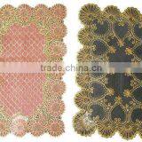 Golden Colored Crochet Table Mat thumbnail-1