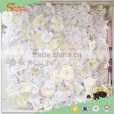 Artificial Flower for Wall Decoration/ SongTao 20160802 Wholesale Rose Flower Wall Artificial White Flower Wedding thumbnail-3