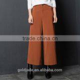 Fashion Loose Cotton Pants Women Wide Leg Pants thumbnail-4