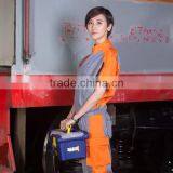 Men's Two Tone 100% Cotton Safety Yellow Shirt thumbnail-2