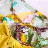 BBY6021 Fashion Clothing 2017 Child Girls Flower Tops and Shorts Two Piece Sets thumbnail-4