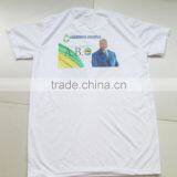 White 100% Polyester Culture Clothing Custom Election T-shirt Wholesale From China thumbnail-3