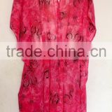 Chiffon cover up kaftan CAFTAN tunic poncho blouse