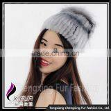 CX-C-121C Chainese Good Quality Wholesale Stock Rabbit Fur Winter Hat thumbnail-3