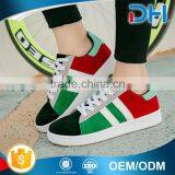Women Round Head Color Block School Style Canvas Shoes thumbnail-2
