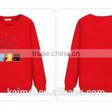 Fashionable Design High Quality Popular Among Adults CVC(60/40) no Hood Sweatshirt thumbnail-1