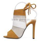Zm50323b Europe Lady Sexy Stiletto Heel Shoes Colours Women Sandals thumbnail-2