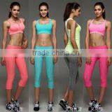 Cheap Summer Vintage Branded Private Label Sexy Jersey Gym Yoga Sportwear for Women thumbnail-1