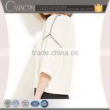 100% Cotton Fashion Waffle-knit Hoodie Sweater thumbnail-1