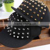 S60297B 2017 Kids Fashion Design Rivet Hip-hop Cap thumbnail-3
